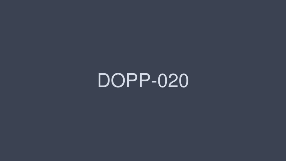 DOPP-020 Mutual Interference System Immoral play Erotic Teaser Younger Brother's Wife's Desire Beautiful Younger Brother Drowning In Immoral Sex While Suppressing Her Husband's Voice At Close Range